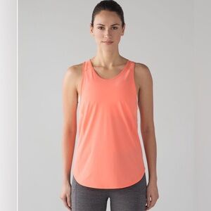Women’s Lululemon Sculpt Tank In Light Lava Size 14